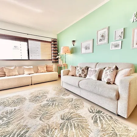 Apartment Absolute Beachfront - Huge Panoramic Sea View Balcony & Private Garage Portimao