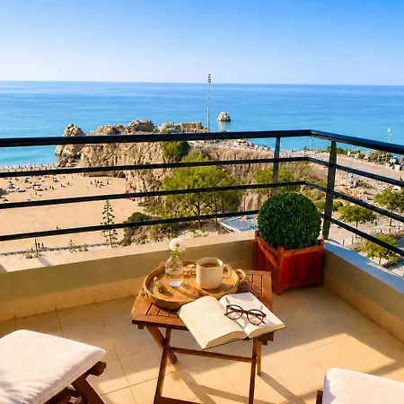 Apartment Absolute Beachfront - Huge Panoramic Sea View Balcony & Private Garage Portimao