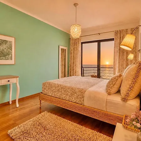 Apartment Absolute Beachfront - Huge Panoramic Sea View Balcony & Private Garage Portimao